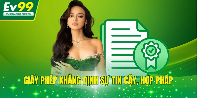 Giấy phép khẳng định sự tin cậy, hợp pháp